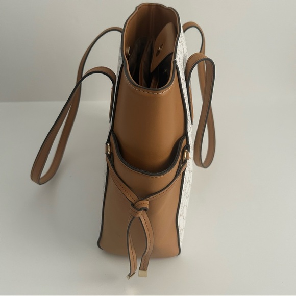 Nanette Lepore Logo Double Handle Shoulder Bag - Picture 3 of 8